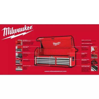 HIGH CAPACITY 56 IN. 8-DRAWER TOP CHEST