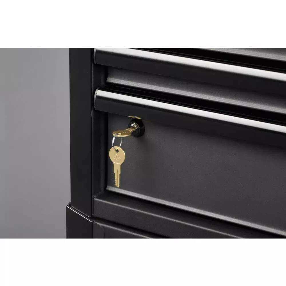 HEAVY-DUTY 52 IN. W 6-DRAWER, DEEP TOOL CHEST IN MATTE BLACK
