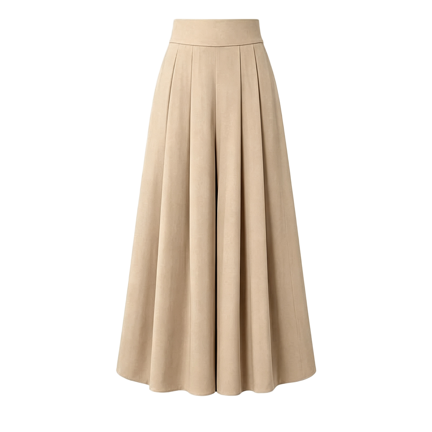 Women's High-Waisted Flowy Wide Leg Palazzo Pants with Pockets