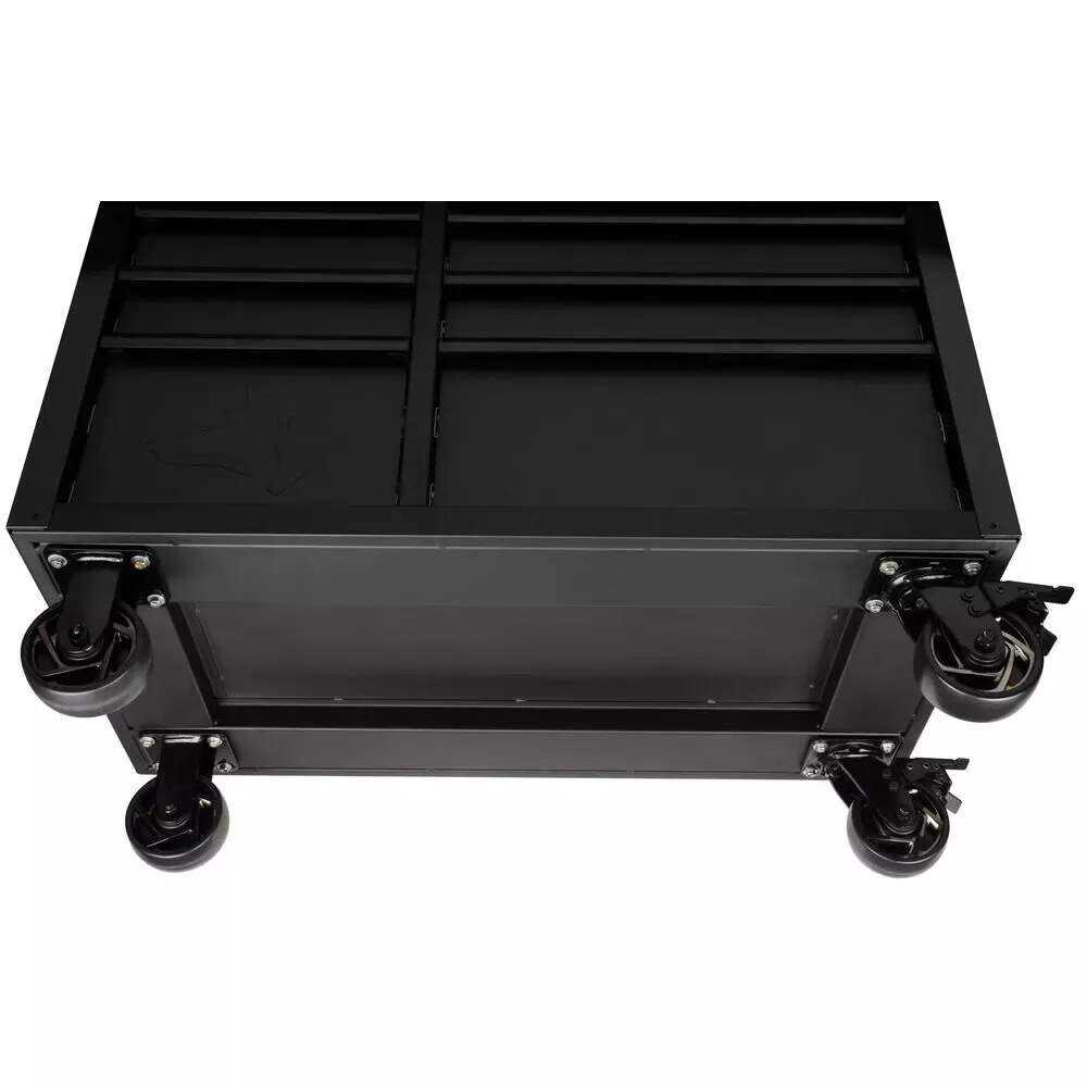 INDUSTRIAL 41 IN. W X 21.5 IN. D 11-DRAWER ROLLING CABINET TOOL CHEST IN MATTE BLACK