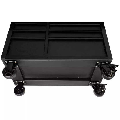 INDUSTRIAL 41 IN. W X 21.5 IN. D 11-DRAWER ROLLING CABINET TOOL CHEST IN MATTE BLACK