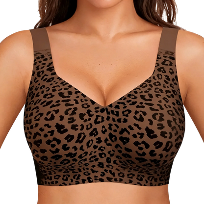 Seamless Deep V Push-Up Wireless Bra