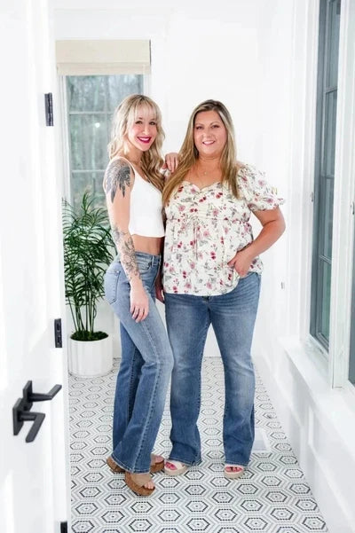 ✨HOT SALE 80% OFF👖New Tummy Control Bootcut Jeans