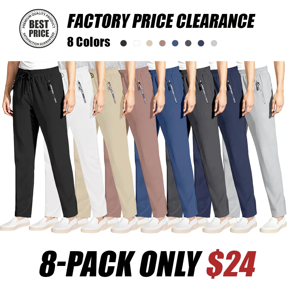 Women's Ultra Stretch Ice Silk Comfort Casual Pants