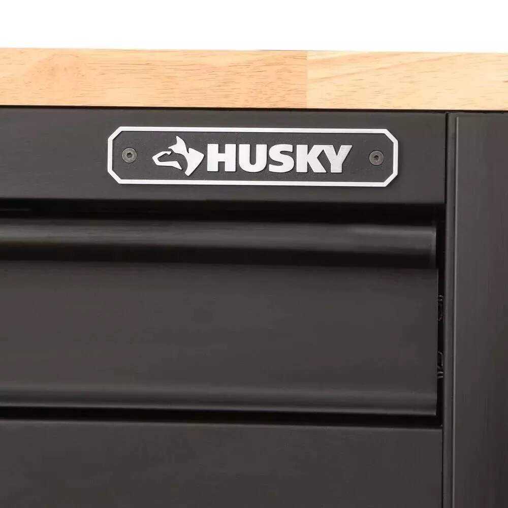 HEAVY-DUTY 60 IN. W 10-DRAWER, DEEP TOOL CHEST MOBILE WORKBENCH IN MATTE BLACK