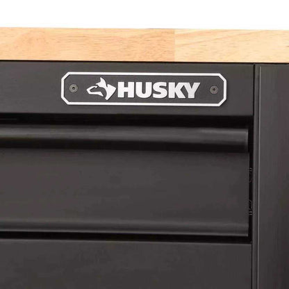 HEAVY-DUTY 60 IN. W 10-DRAWER, DEEP TOOL CHEST MOBILE WORKBENCH IN MATTE BLACK