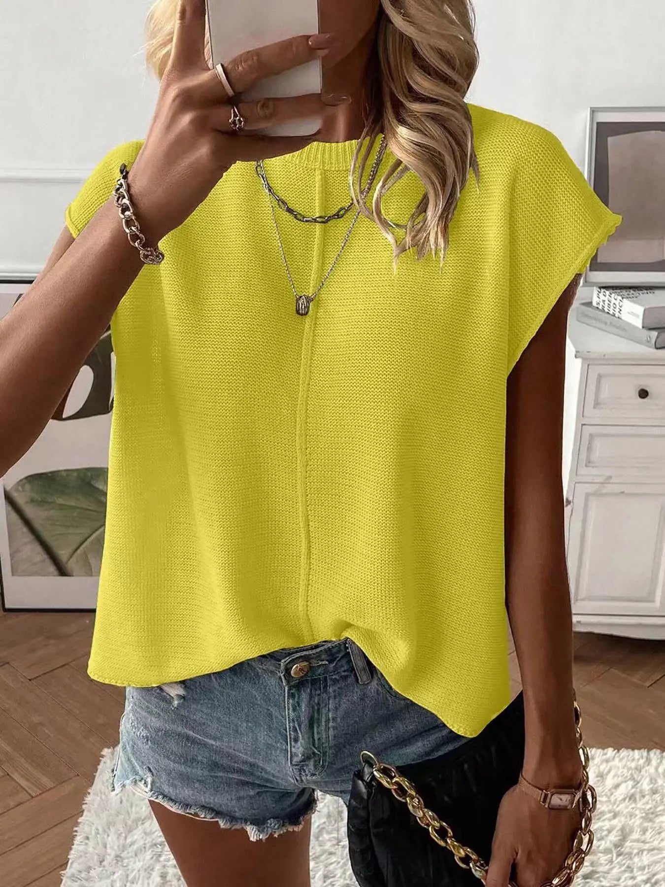 ✨ Women's 16 Color Knit Sweater Vest Bundle