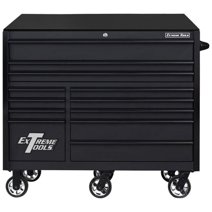 Extreme Tools RX Series 55” 12 Drawer Roller Cabinet with 150 lbs. Slides