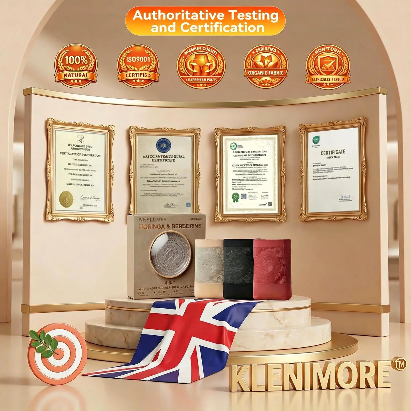 🏆Ends Today: 90% OFF!💦🍕 KLENIMORE™𝐌𝐨𝐫𝐢𝐧𝐠𝐚 & 𝐁𝐞𝐫𝐛𝐞𝐫𝐢𝐧𝐞 4-in-1 Micro-Sculpting Shorts-180 Days free return
