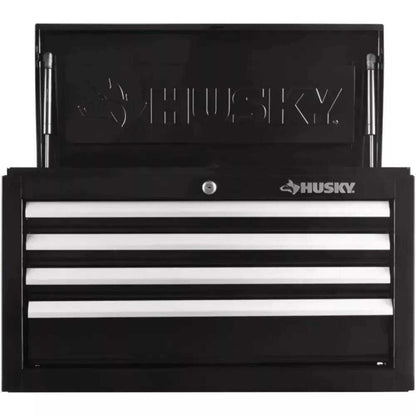 26 IN. W 4-DRAWER TOOL CHEST IN GLOSS BLACK