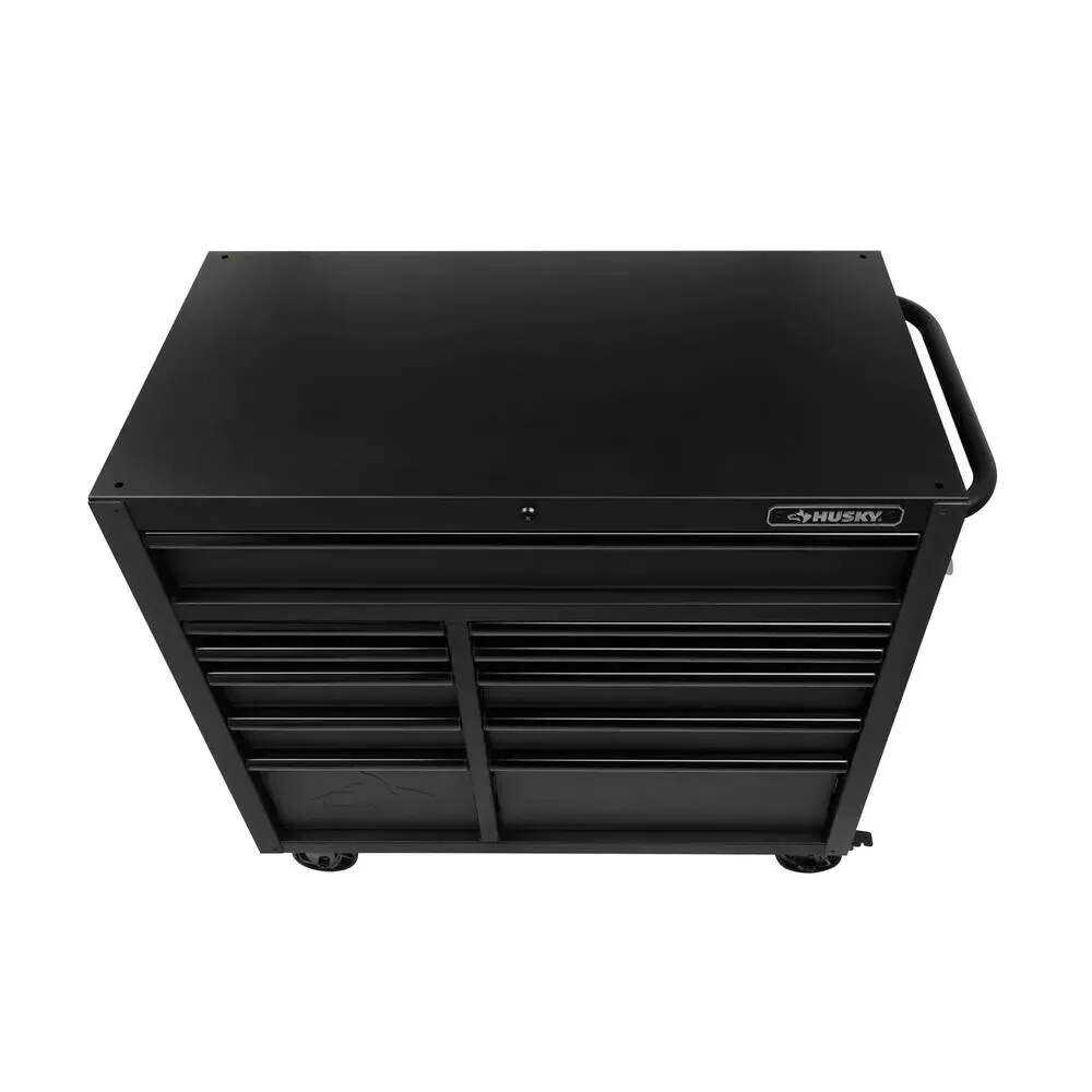 INDUSTRIAL 41 IN. W X 21.5 IN. D 11-DRAWER ROLLING CABINET TOOL CHEST IN MATTE BLACK