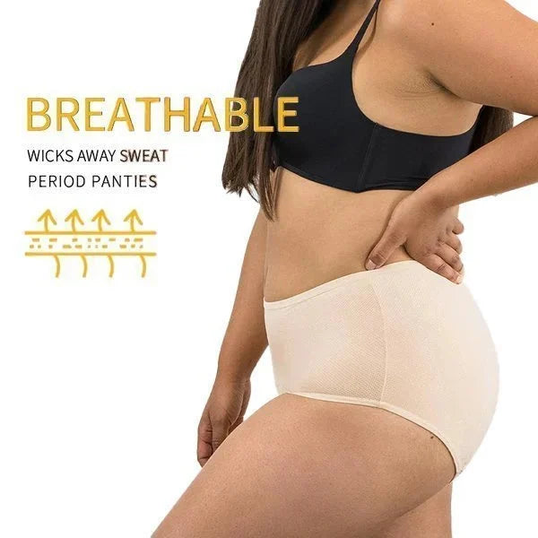 🔥Newly Upgraded 2026 All-day Premium Comfortable Fabric, ✅Herinte® High-waisted Leak-proof Underwear